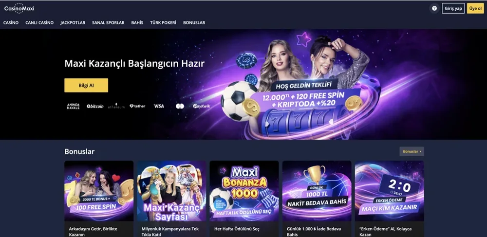 casinomaxi giriş